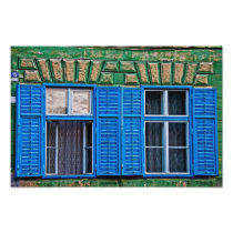 Blue windows