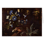 Blue Winds Toads And Insects By Schrieck Otto Mars Card