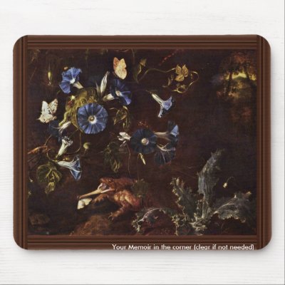 Blue Winds Toads And Insects By Schrieck Otto Mars Mouse Pad by Artcollection