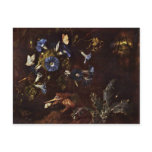 Blue Winds Toads And Insects By Schrieck Otto Mars Post Card