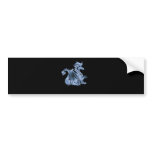 Blue Winged Dragon Bumper Sticker bumper stickers