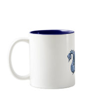 Blue Winged Dragon Coffee Mug