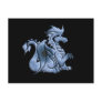 Blue Winged Dragon Postcard