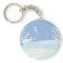 Blue Winter Key Chain