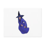 Blue Witch Post Card