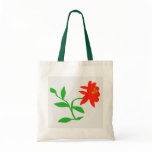Blue with Red Floral Bag