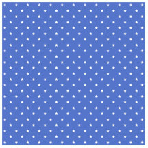Blue with white stars. Pattern. Cut Outs
