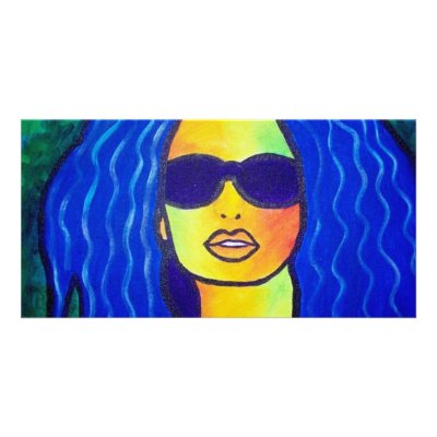 Blue Woman Sunglasses by Piliero by piliero