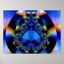 Blue Wonder Poster