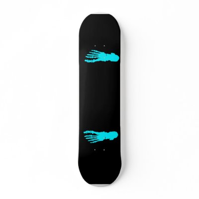 Blue X-ray Skate Decks by razzledazzlethem