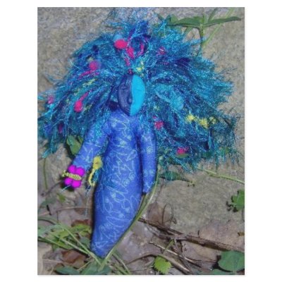 Blue Xavychup Goddess Doll by eelkat