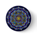 Blue Yantra Button