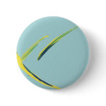 Blue, Yellow and Green Watercolor Abstract Buttons