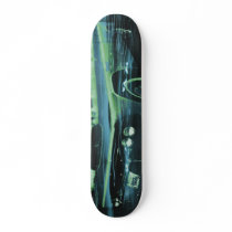 Blue'Atomic Old Timer Skate Board Deck