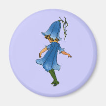 Bluebell Refrigerator Magnet