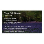 Bluebell Woods, England Business Card Template