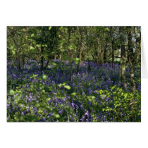 Bluebell Woods  flowers Greeting Card
