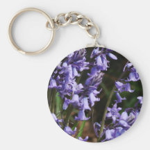 Bluebells Flowers Keychain