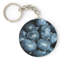 Blueberries Keychain