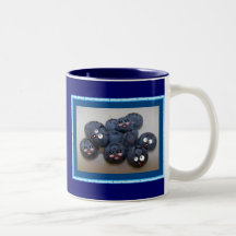 blueberries mugs