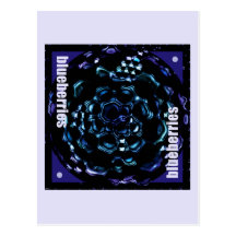 Blueberries Postcards
