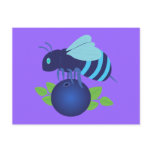 Blueberry Bee postcards