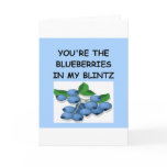BLUEBERRY bllintzes Card