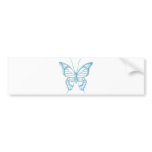 Blueberry Butterfly Bumper Sticker..! bumper stickers