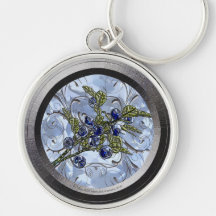 Blueberry Keychains