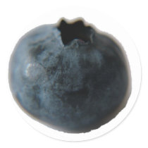 Blueberry sticker