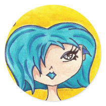 Blueberry Sunrise Sticker