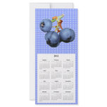 Blueberry Telephone and Calender card