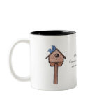 Bluebird Birdhouse...Mug...