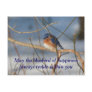 Bluebird Of Happiness Affirmation Nature Postcard