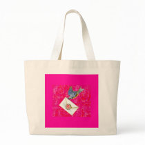 Bluebird of Happiness Tote Bags