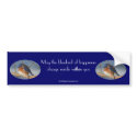 Bluebird Of Happiness Inspirational Bumper Sticker bumper stickers