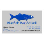 Bluefish Bar & Grill Business Card
