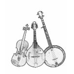 Bluegrass Band B&W t-shirts