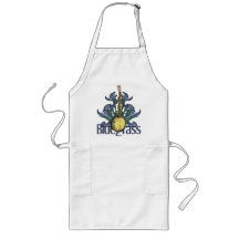 Bluegrass Banjo Design Apron