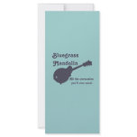 Bluegrass Mandolin - All the Percussion You Need Customised Rack Card