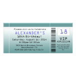 BlueGreen Ticket Invitations