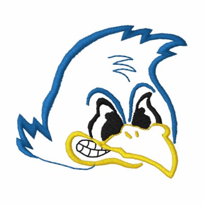 Bluejay Outline by ZazzleEmbroidery