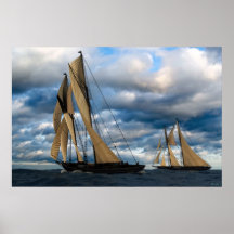 Bluenose Race I Posters