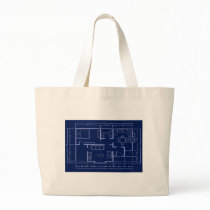 blueprint - house plan bag