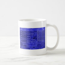 blueray - electronic circuit board mugs
