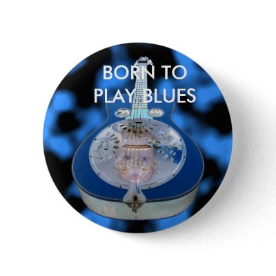 Blues Baby Button by GStrang