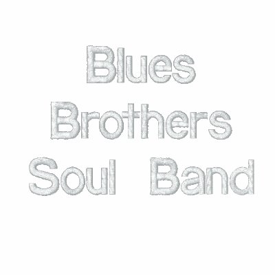 Blues BrothersSoul Band Embroidered Polo Shirt by Djpauly