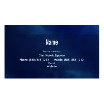 Blues Business Card
