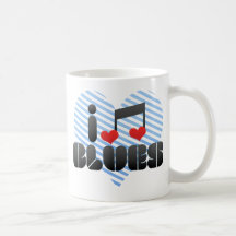 Blues fan coffee mug