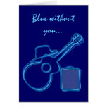 Blues Guitar Card